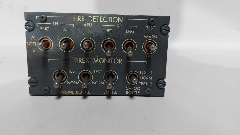 CRJ-200 jetliner Fire Detection/Monitor Panel 601r51463-13 #