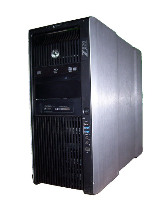 HP Z820 WS 2x E5-2650 2.6GHz 8-Core 128GB DDR3 K4000 GPU Blu-ray 1125W PSU* *