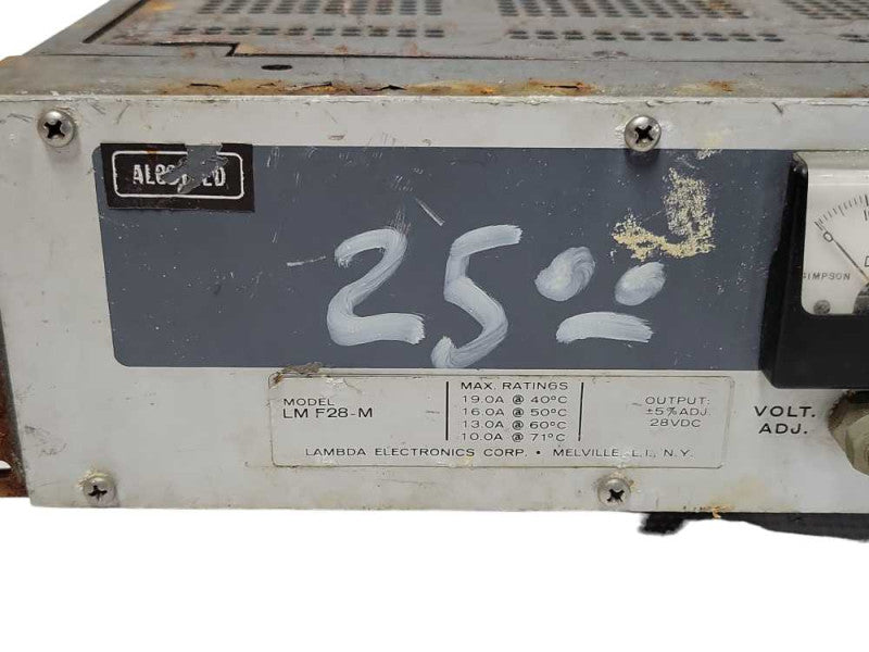 lambda regulated power supply LM F28-M series, READ Q_