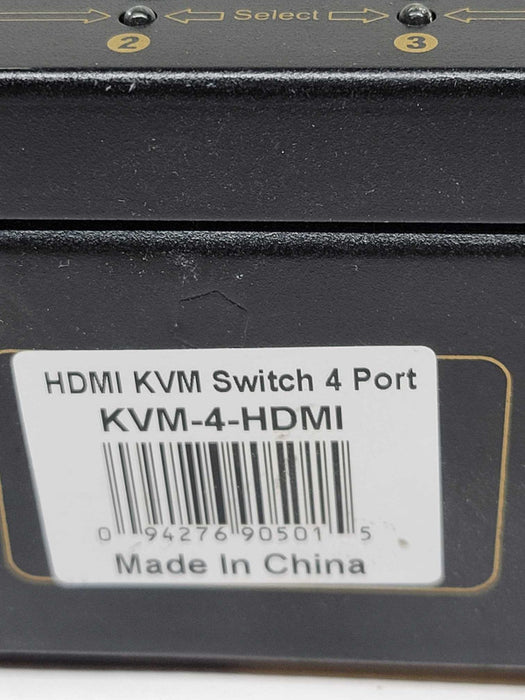 TXR HDMI KVM SWITCH 4 Port -