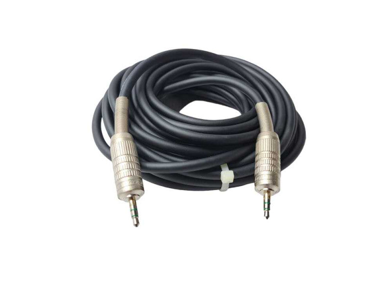 TecNec 25 Foot Stereo Cable  MP-Stereo MP Black SC25MZMZ )