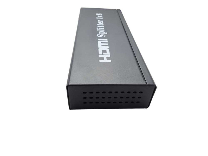 1x8 8-Port HDMI Video Splitter Amplifier Repeater Box Hub - 1-In 8-Out )