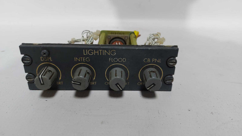 CRJ-200 Aircraft Lighting Panel Assembly 601R51204-9 #