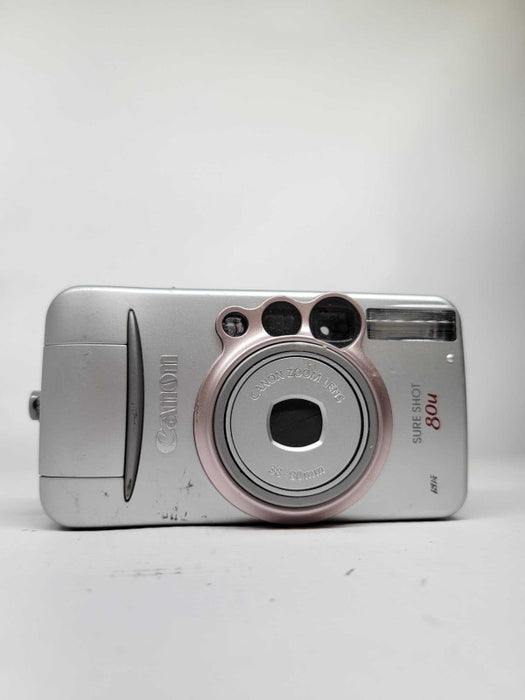 Canon Sure Shot 80u 35mm Point & Shoot Film Camera, 38-80mm Zoom Lens