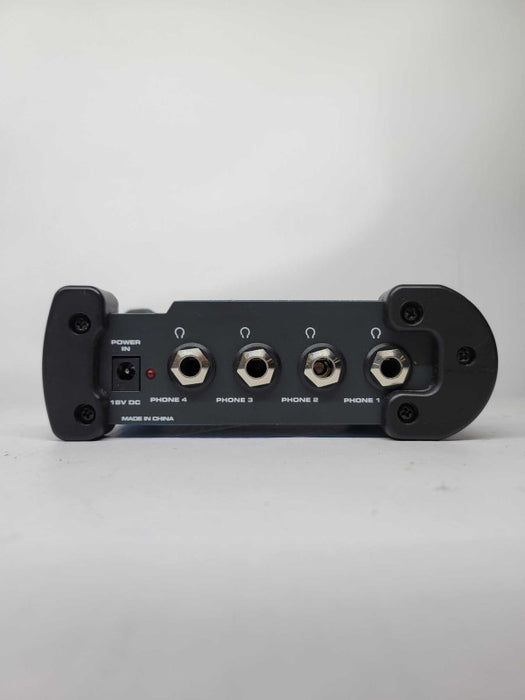 Samson S-amp Stereo Headphone Amp Amplifier 4 Four Channel