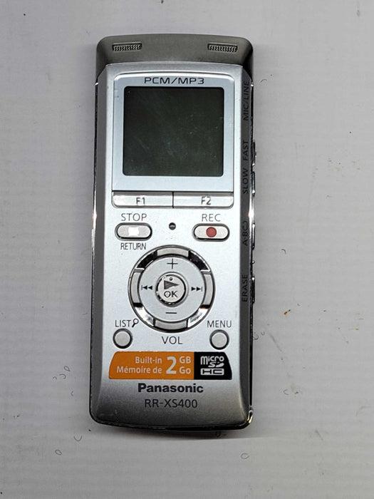 Panasonic RR-XS400 Silver 2GB Digital Voice Recorder