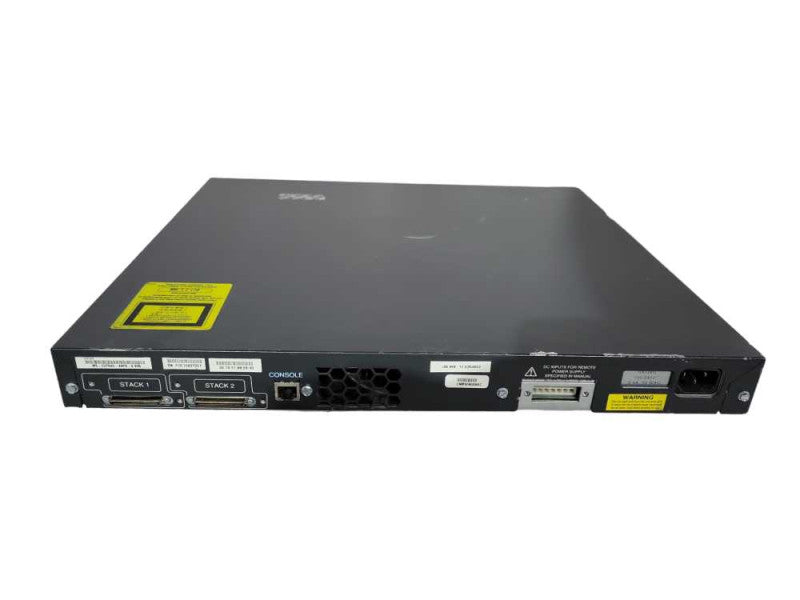 Cisco WS-C3750G-48PS-S 48 Port Gigabit POE Network Switch !