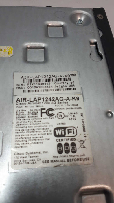 CISCO AIR-LAP1242AG-A-K9 Cisco Aironet &
