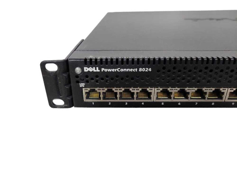 Dell PowerConnect 8024F 24 Ports 10GbE 4 Ports SFP Rack Mountable Switch !