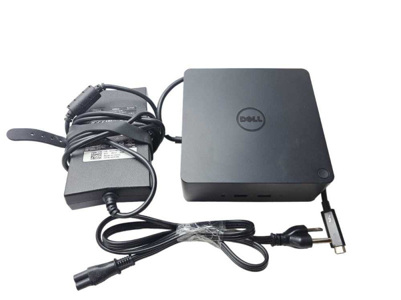 Dell Thunderbolt Dock USB Type-C TB16 K16A w/ Dell 130W Adapter FULLY TESTED )