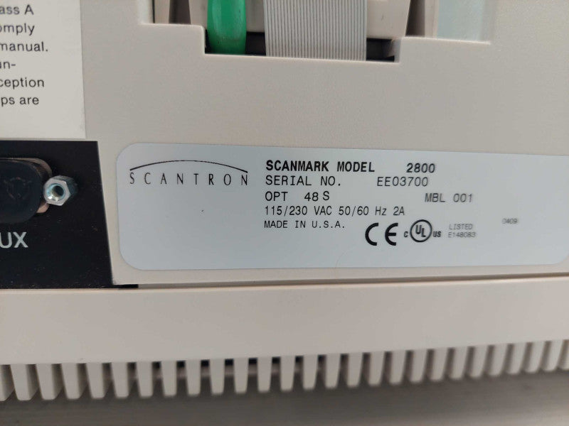 Scantron ScanMark ES 2800 Model: 2800