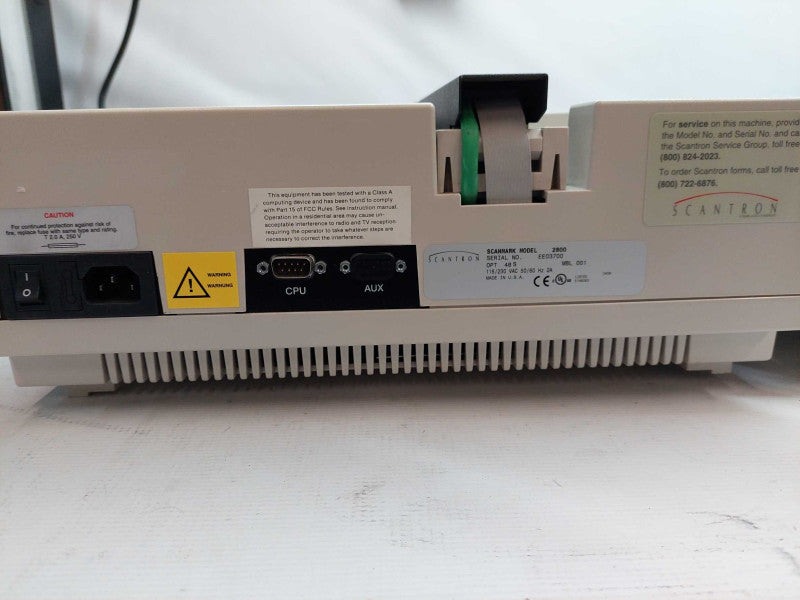 Scantron ScanMark ES 2800 Model: 2800