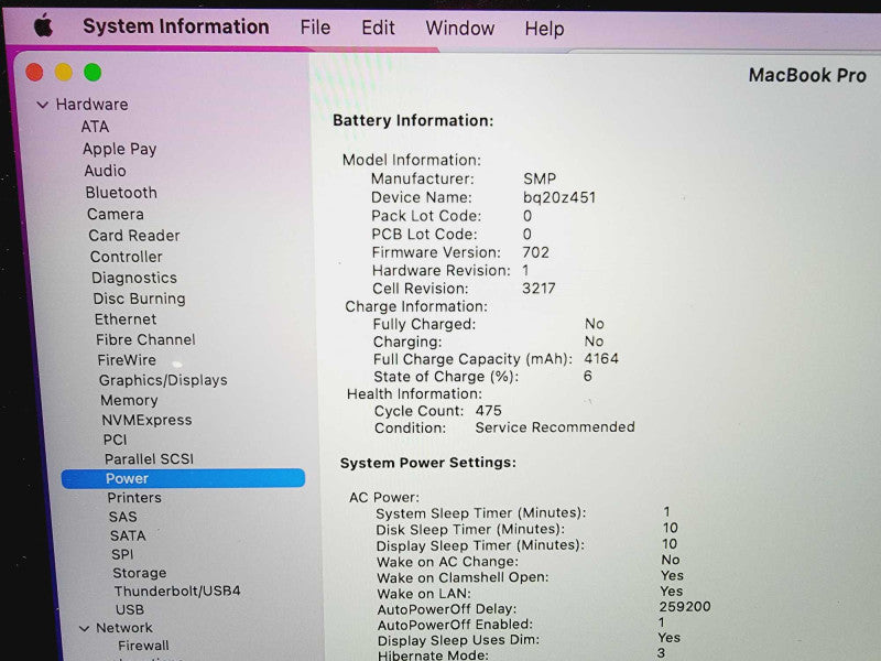 Apple Macbook Pro 2015 13\\" Core i7-5557U @ 3.1GHz 16GB DDR3 250GB SSD [Read] (