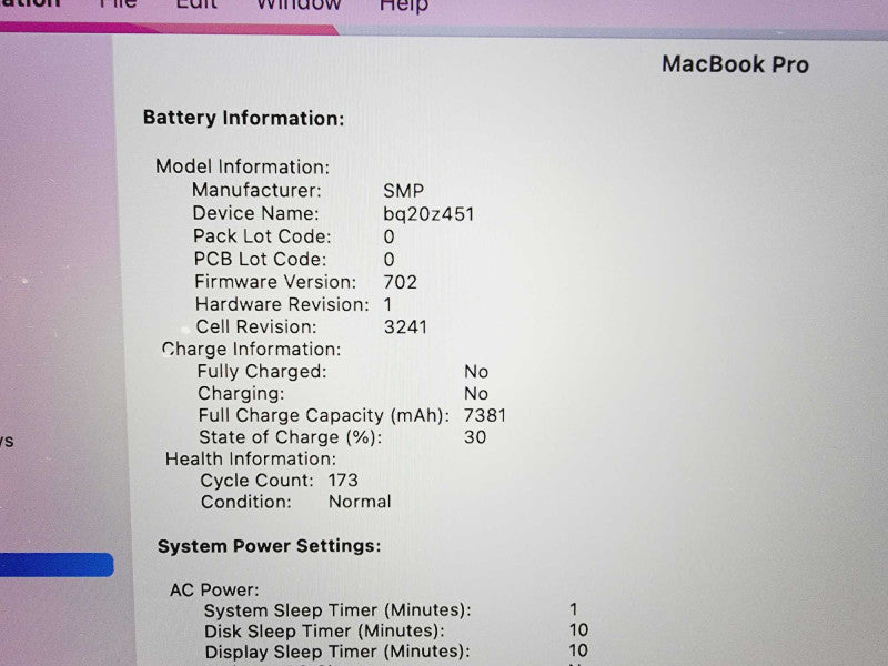 Apple Macbook Pro Retina 2015 15\\" Core i7-4770HQ @ 2.2GHz 16GB DDR3 500GB SSD [Read] (