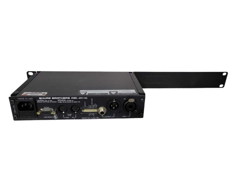 Shure DFR11EQ Half Rack 1U Digital EQ Feedback Reducer Equalizer Great Condit !