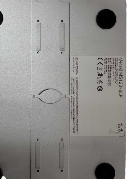 Cisco Meraki MS120-8LP-HW 8-Port GbE PoE+ Unclaimed Switch _