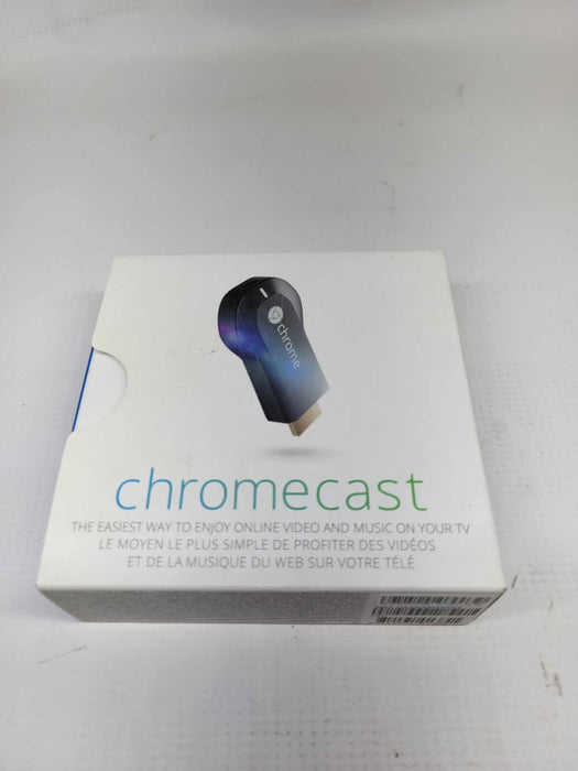 Google ChromeCast, H2GZ-42 (1st Generation) HDMI Media Streamer, Black