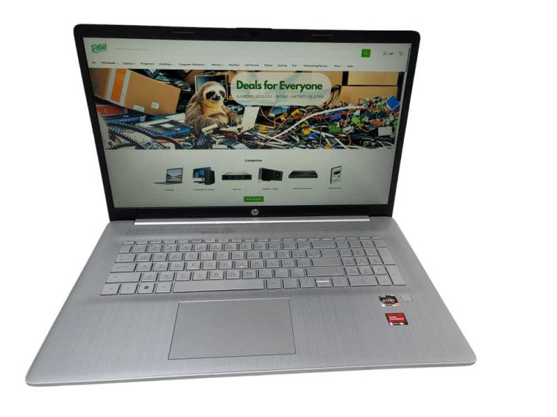 HP Laptop 17-cp0007ca AMD Ryzen 3, 512MB ATI AMD Radeon, 256GB m.2 + 1TB SSD Î²