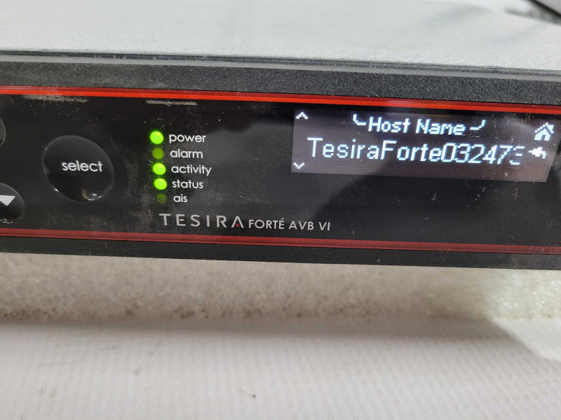 Biamp Tesira Forte AVB VI Digital Audio Processor - Updated To 4.5 Firmware !