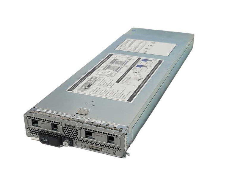 CISCO UCS B200 M4 BLADE Server Chassis with 2x CPU Heat sinks, READ _