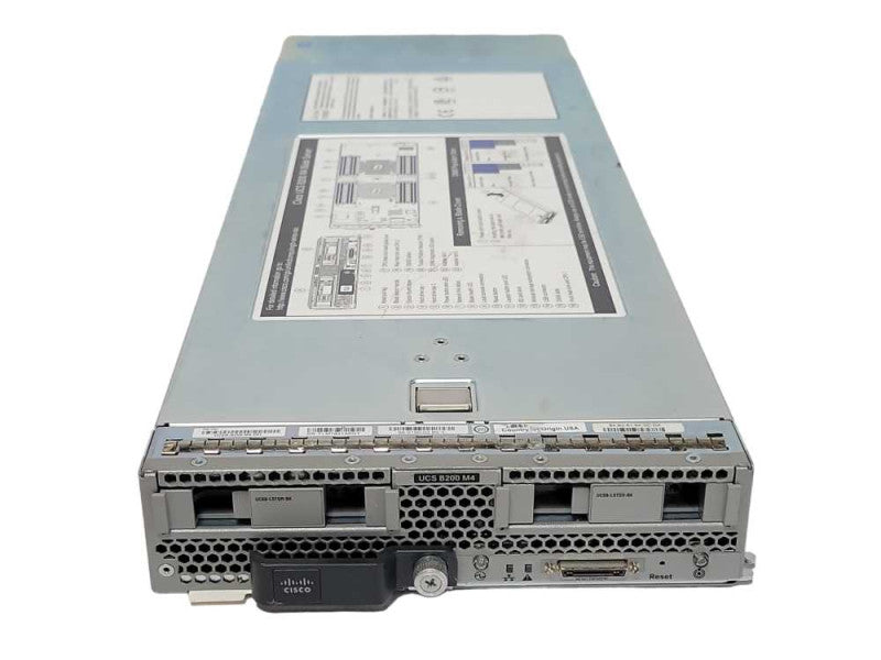 CISCO UCS B200 M4 BLADE Server Chassis with 2x CPU Heat sinks, READ _
