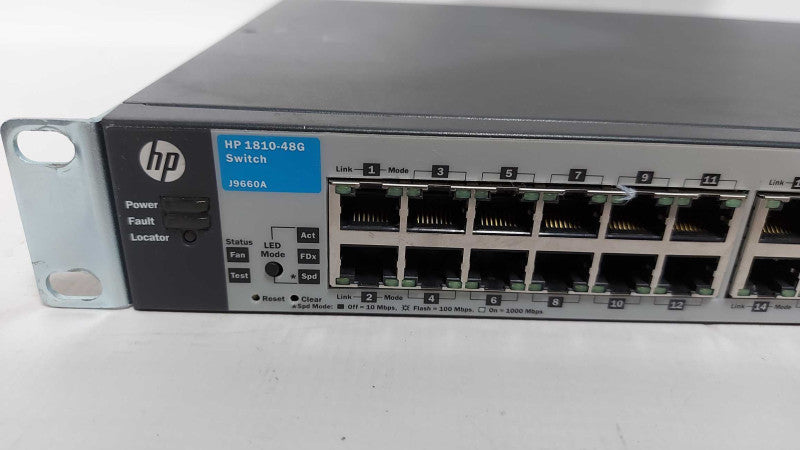 HP 1810-48G Network switch J9660A - factory reset  #