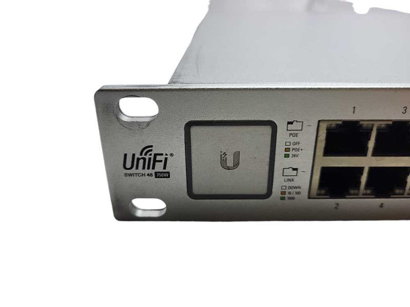 Ubiquiti Unifi US-48-750W 48-Port Gigabit Managed PoE+ Ethernet Switch, READ $