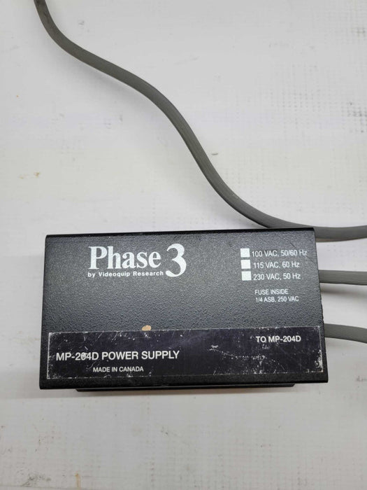 VIDEOQUIP MP-204D Stereo Audio Monitor Panel + Power