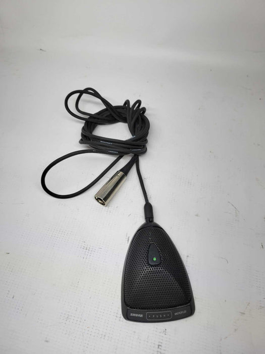 Shure MX393/O Condenser Microphone - Black + XLR Cable