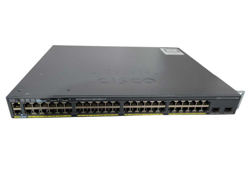 Cisco Catalyst 2960-X Series WS-C2960X-48TS-L PoE+ Network Switch fact reset !