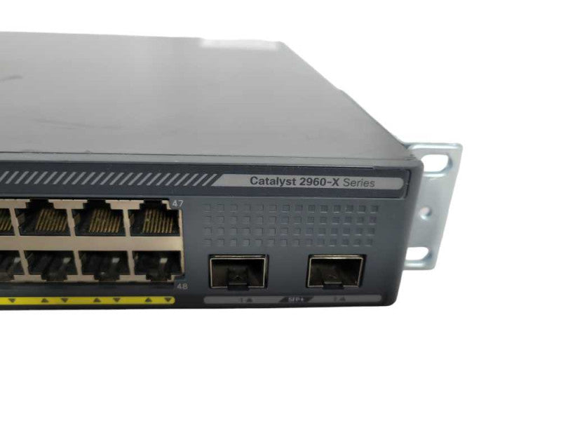 Cisco Catalyst 2960-X Series WS-C2960X-48TS-L PoE+ Network Switch fact reset !