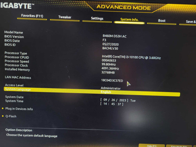 Custom Desktop i3-10100 @ 3.6GHz 32GB DDR4 1TB HDD 256GB SSD $