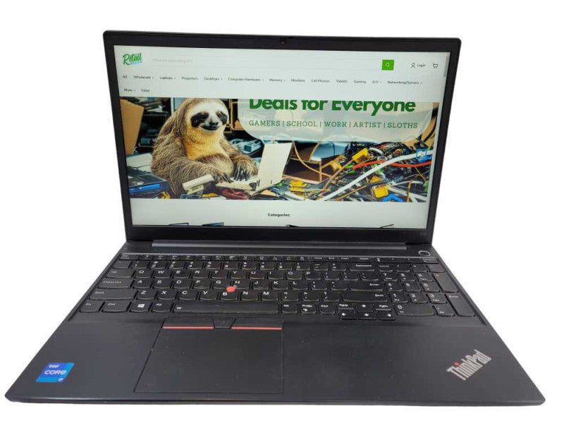 Lenovo Thinkpad E15 i7-1165G7 @ 2.80GHz, 16GB DDR4, Intel Iris xe, 512GB m.2 Î²