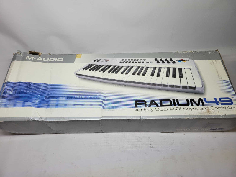 M-Audio Radium 49key. MIDI Controller - no power adapter