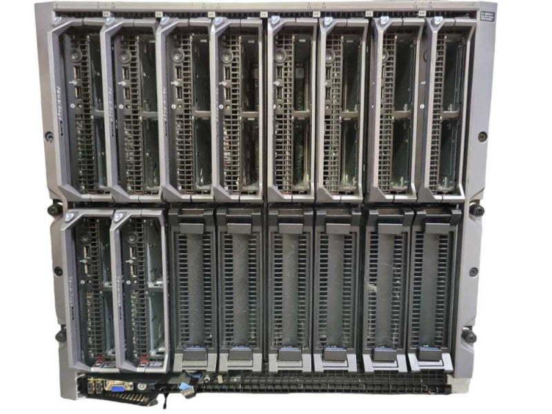 DELL M1000e BladeSystem 10x M610 Server Blades 20x CPUs and 960GB RAM, SEE _