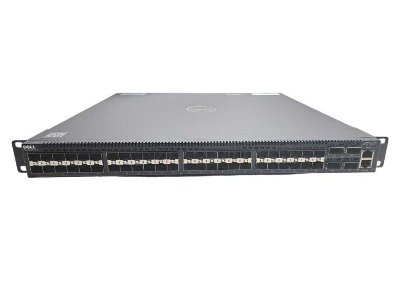 Dell Force10 S4810 48-Port Switch 10GbE SFP+ 4x 40GbE QSFP+ Dual Power Supply )
