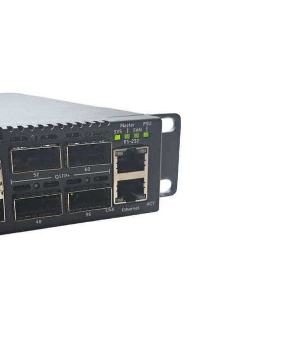 Dell Force10 S4810 48-Port Switch 10GbE SFP+ 4x 40GbE QSFP+ Dual Power Supply )