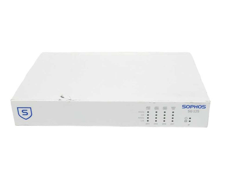 Sophos SG125 rev.2 Firewall 8-Port Router Appliance, READ _