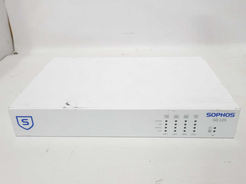 Sophos SG125 rev.2 Firewall 8-Port Router Appliance, READ _
