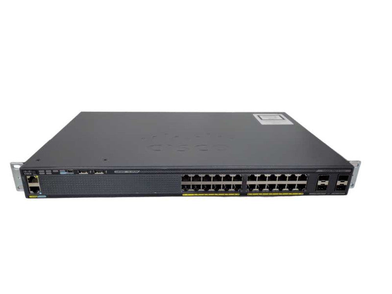 Cisco Catalyst 2960-X Series PoE Gigabit 24x ports WS-C2960X-24TS-L !