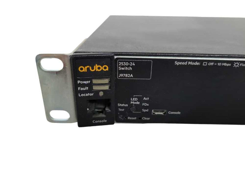HPE Aruba J9782A 24-Port 2530-24 Switch SFP PORTS !