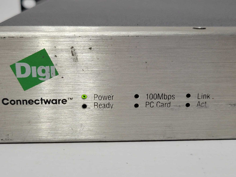 Digi CM 32 DIGICM32 32-Port Console Server w/ Rack mounts, READ _