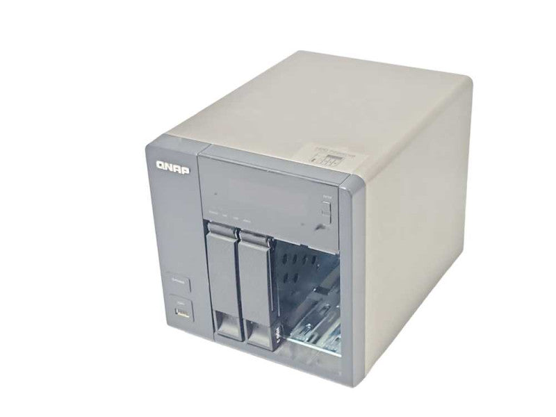 QNAP TS-419P+ 4-Bay NAS with 2x HDD Trays, READ _