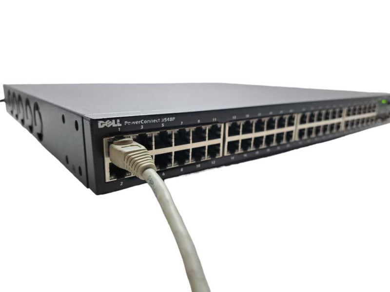 Dell PowerConnect 3548P 48-Port PoE 10/100 Managed Network Switch )