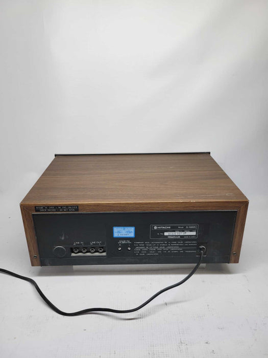 Hitachi D-550R stereo cassette tape deck
