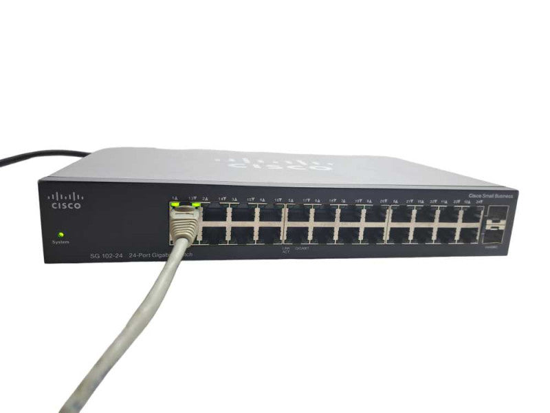 Cisco SG102-24 24-Port Unmanaged Compact Gigabit Switch )