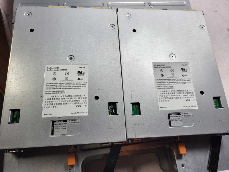 Dell EqualLogic PS4100 E03J 12-Bay 3.5\\" 2x Control Module 12 E09M001 E90M $