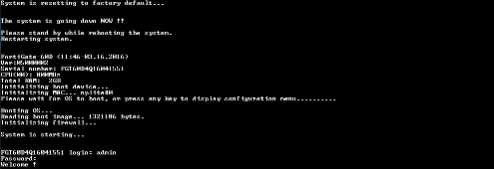 Fortinet FortiGate 60D Firewall Network Security Appliance | Factory Reset | )