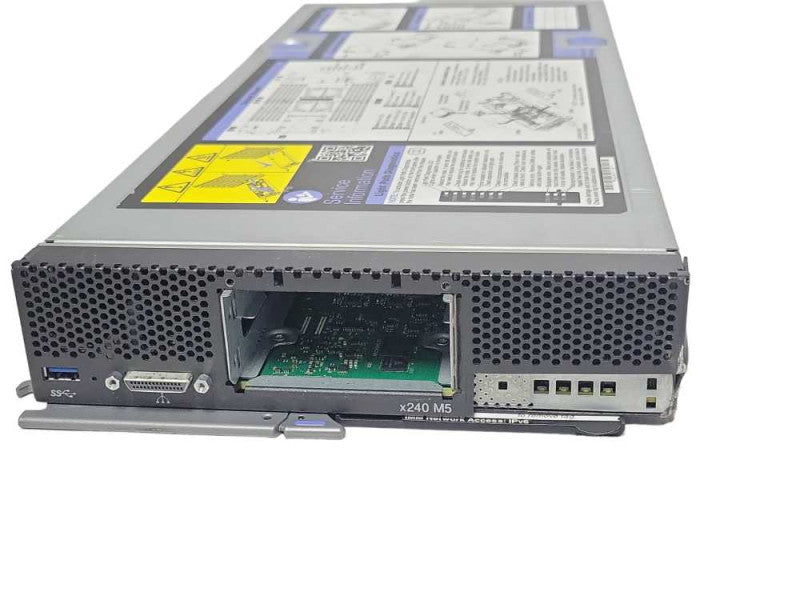 Lenovo x240 M5 Blade with 2x Xeon E5-2698v3 2.3GHz, No RAM, No HDD READ _