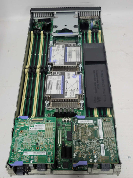 Lenovo x240 M5 Blade with 2x Xeon E5-2698v3 2.3GHz, No RAM, No HDD READ _